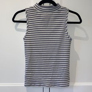 Tucker and Tate Turtleneck Tank Top- Striped